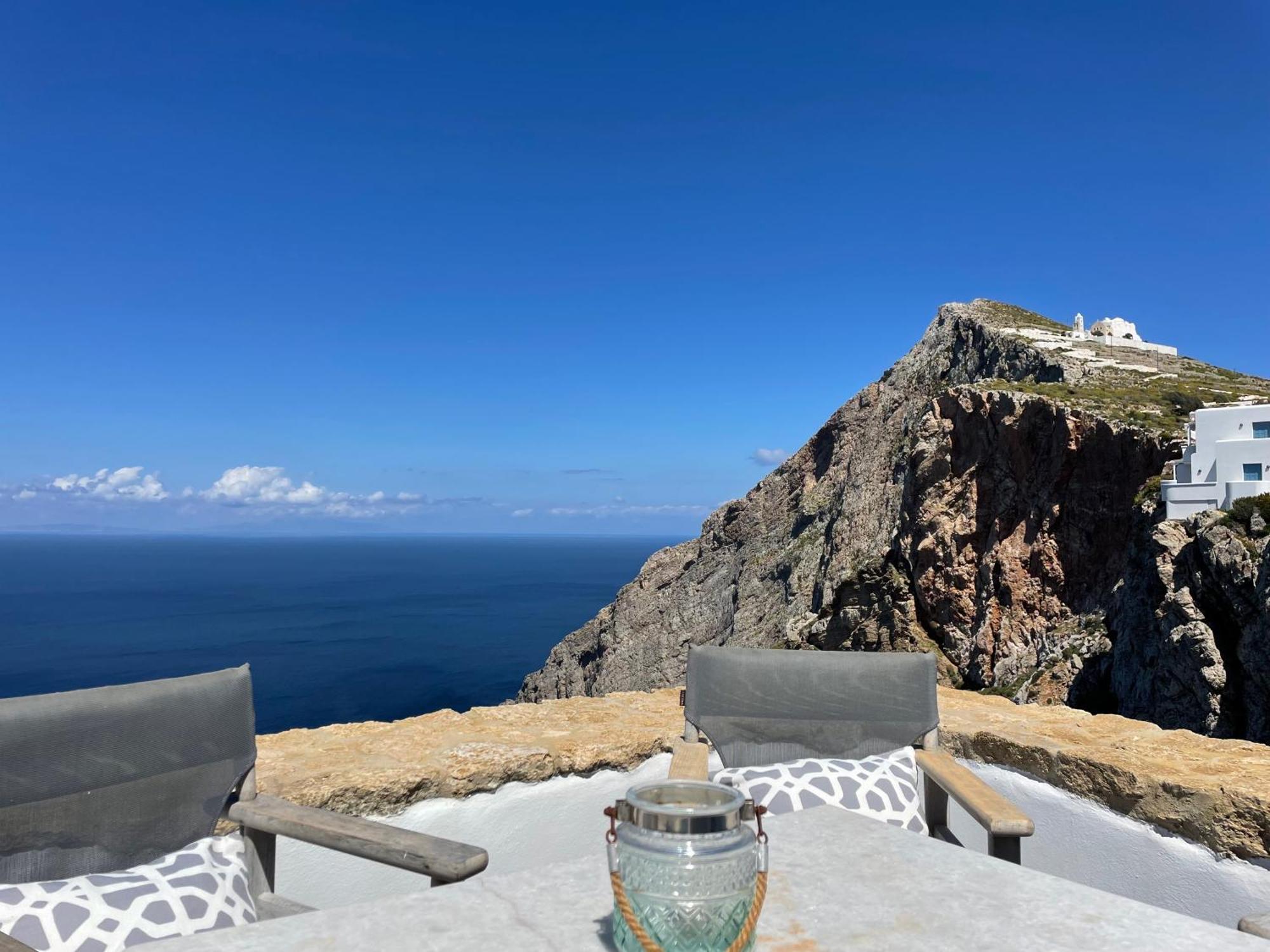 Folegandros-Cliffhouseヴィラ エクステリア 写真